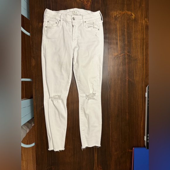 Mother Looker Ankle Fray Jeans 26 - Picture 1 of 5